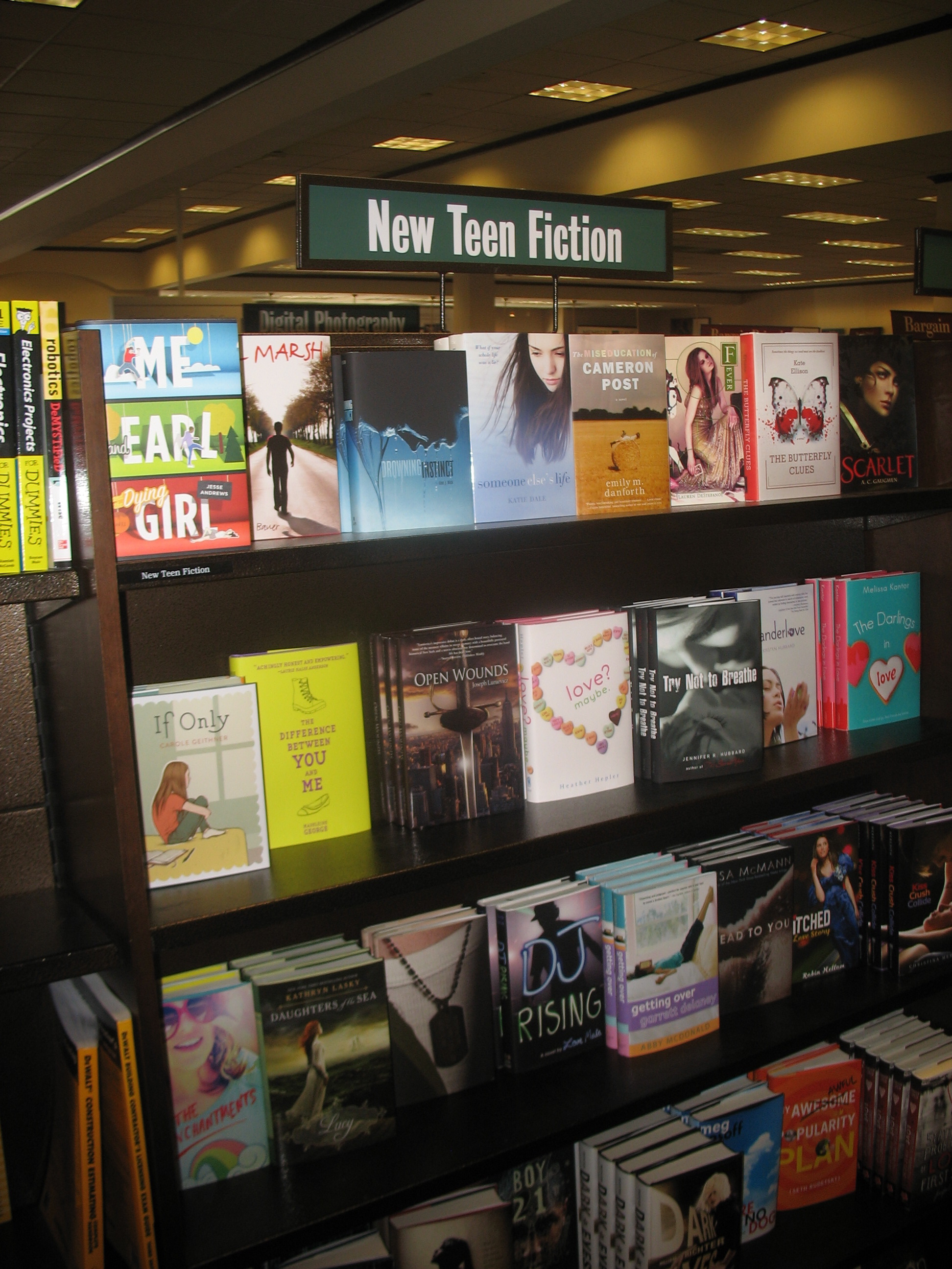 New Teen Fiction Books 58