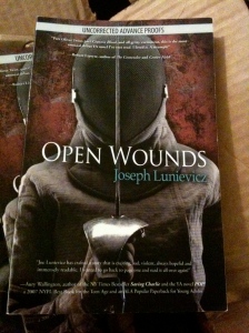 1st Cover of Open Wounds ARC - Sabre Fencer